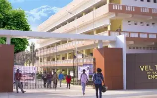 Vel Tech Engineering Department building, Avadi Chennai